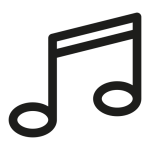 Music note icon